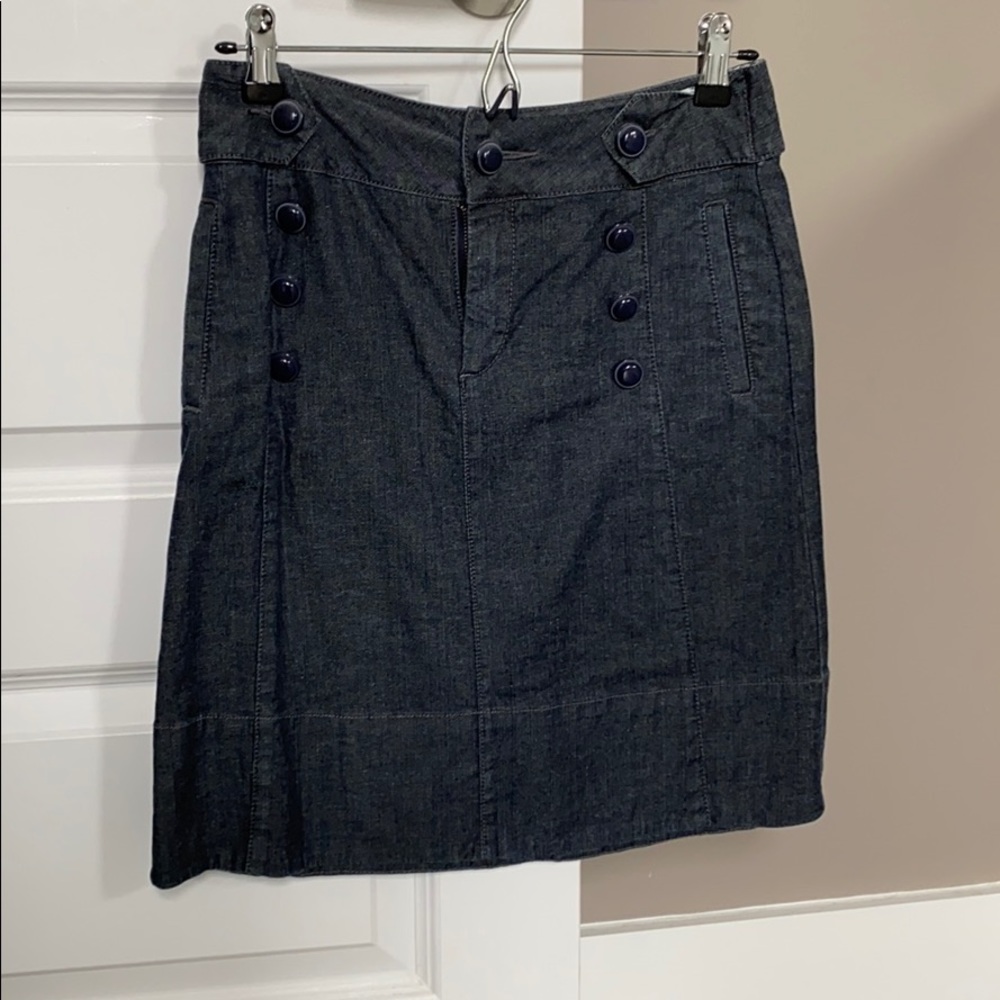 Denim skirt